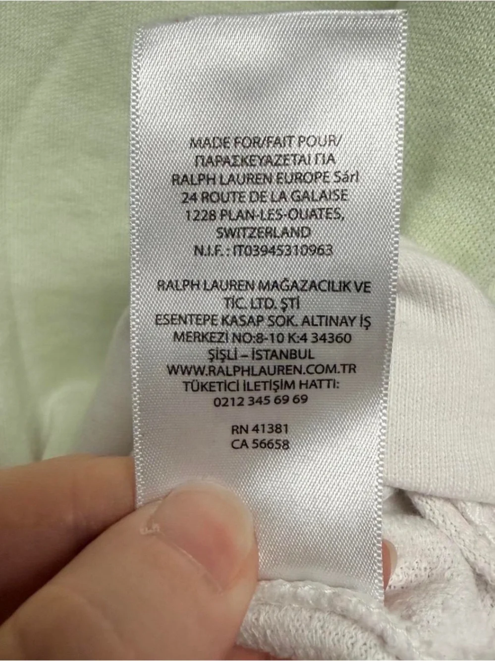 Ralph Lauren Aqua-to-Cream Gradient Logo Sweatshirt